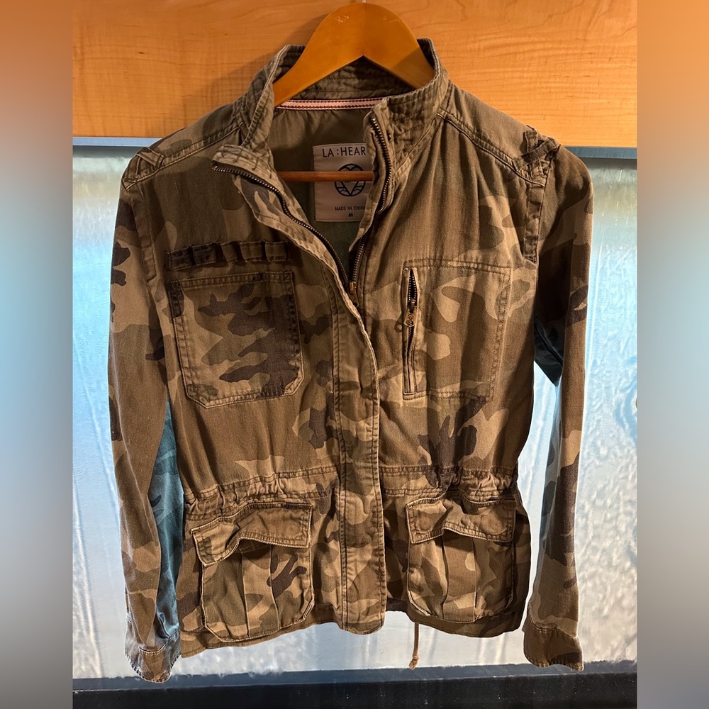 Army green jacket